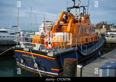 RNLI imbarcazione a Yarmouth Isola di Wight Foto Stock