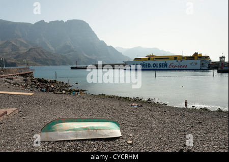 Puerto de las Nieves Gran Canaria Isole Canarie Spagna Foto Stock