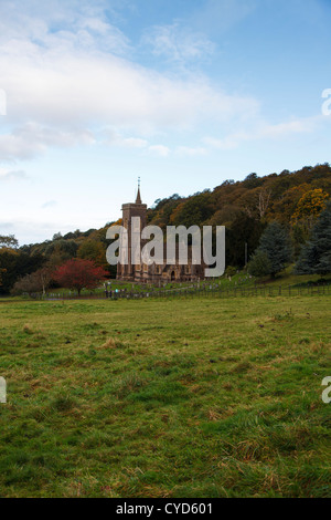 Etheldreda St St Audries chiesa Quantoxhead West Somerset Inghilterra Foto Stock