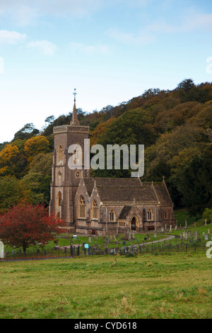 Etheldreda St St Audries chiesa Quantoxhead West Somerset Inghilterra Foto Stock