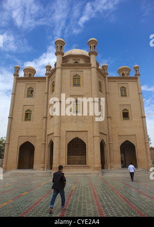 Moschea di Keriya, Xinjiang Uyghur Regione autonoma, Cina Foto Stock