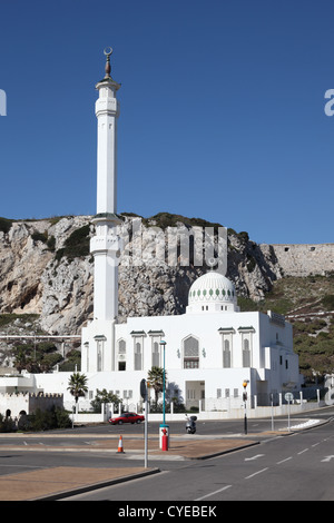 Il Ibrahim-al-Ibrahim moschea in Gibilterra Foto Stock