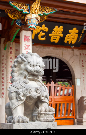 Il Tempio Nanputuo a Xiamen, Cina Foto Stock