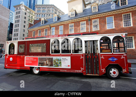 Gita turistica in autobus, Boston, Massachusetts, America Foto Stock
