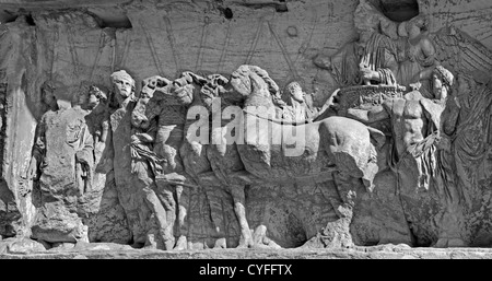 Roma - sollievo da Tito arco di trionfo Foto Stock