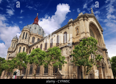 La Chiesa di Sant'Agostino (Église Saint-Augustin de Paris) di Parigi, Francia. Foto Stock