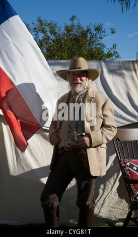 Il selvaggio West arriva a Ramsbottom La Lonestar cowboy western rievocazione Associazione, evento in ottobre, 2012 Foto Stock