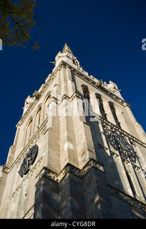 La chiesa parrocchiale di San Pietro e San Paolo a Kettering, Northamptonshire, Regno Unito Foto Stock