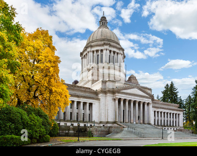 Il Washington State Capitol, Olympia, Washington, Stati Uniti d'America Foto Stock
