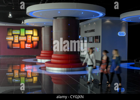 Foyer del cinema Foto Stock