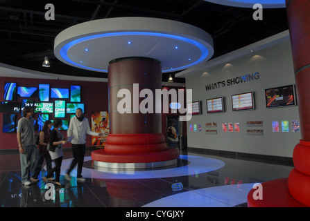 Foyer del cinema Foto Stock