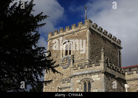 Bletchingley chiesa di Santa Maria, Surrey, Inghilterra Foto Stock