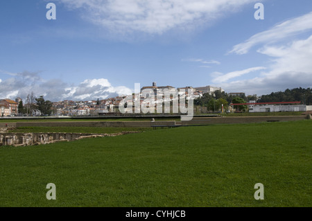 Santa-a-Clara a Velha convento di Coimbra, in Portogallo. Foto Stock