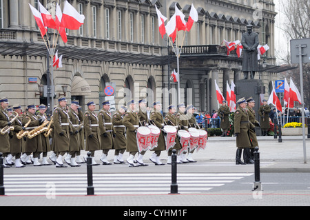 Banda militare Foto Stock