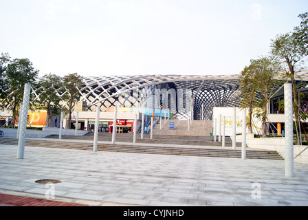 La Baia di Shenzhen centro sportivo a Shenzhen, Cina. Foto Stock