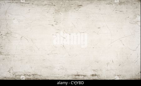 Vecchio vuoto graffiato texture metallica Foto Stock