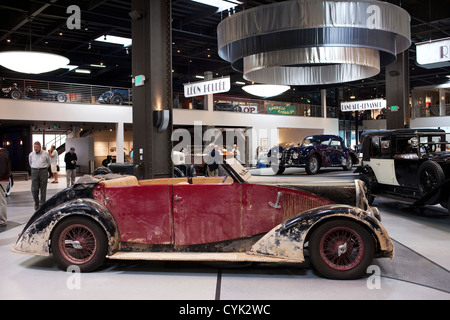 Il Mullin Automotive Museum di Oxnard in California Foto Stock