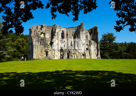 Il vecchio castello Wardour, Wiltshire, Inghilterra, Regno Unito Foto Stock