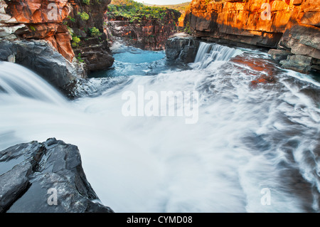 Acque ruggenti a Mitchell cade. Foto Stock