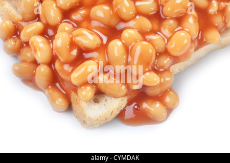 Fagioli su pane tostato - Giovanni Gollop Foto Stock