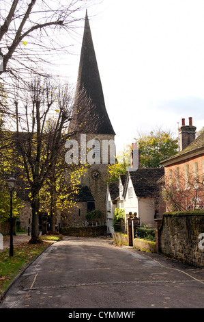 Chiesa di Santa Maria, la Causeway, Horsham, West Sussex, Regno Unito Foto Stock