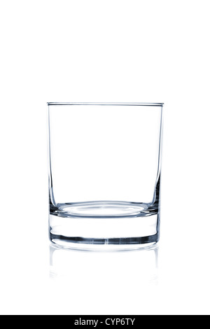 Bicchiere da cocktail Collection - Classic in vecchio stile. Isolato su sfondo bianco Foto Stock