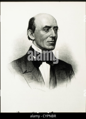 William Lloyd Garrison (1805-1879), la verità e l'editore Foto Stock