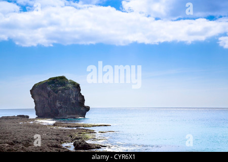 Roccia Vela nel Parco Nazionale di Kenting . taiwan Foto Stock