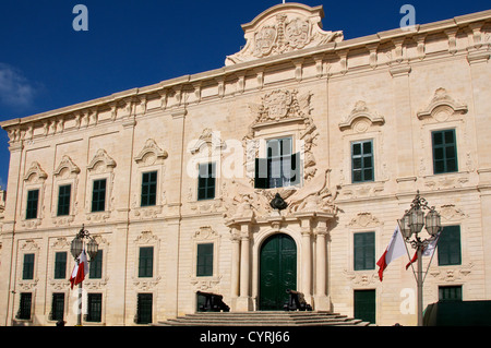 Auberge de Castille Ufficio del Primo ministro di Malta Valletta Foto Stock
