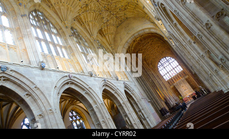 Sherborne Abbey in Dorset, Inghilterra. Foto Stock