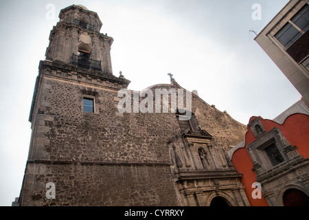 Capilla de La Santa Escuela in Città del Messico DF Foto Stock