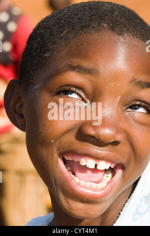 La ragazza di periferia nord, Lichinga, Mozambico Foto Stock