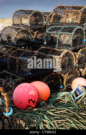 Lobster Pot, Beadnell, Northumberland, Regno Unito Foto Stock