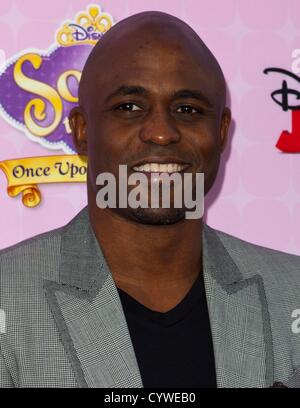 Wayne Brady presso gli arrivi a Sofia il primo: una volta su di una principessa Premiere, Walt Disney Studios Lot, Burbank, CA Novembre 10, 2012. Foto di: Emiley Schweich/Everett Collection Foto Stock