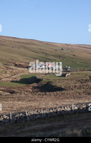 Il Dale di pareti, Westside, Shetland Foto Stock