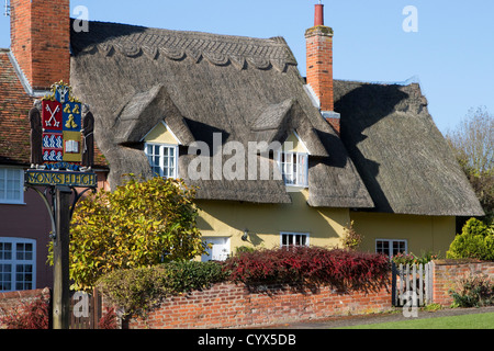 Monks eleigh suffolk village England Regno unito Gb Foto Stock