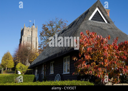 Monks eleigh suffolk village England Regno unito Gb Foto Stock