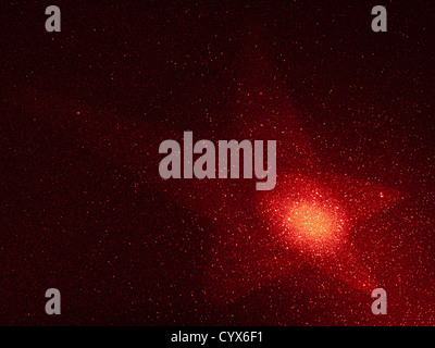 Starlight abstract glitter sfondo - Pittura di luce Foto Stock