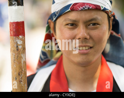 Mushaama Harvest Festival Hateruma Isola Yaeyamas, Okinawa, in Giappone Foto Stock