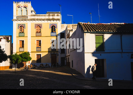 Piazza di Juderia quartiere ebraico, old town Cordoba, Andalusia, Spagna Foto Stock