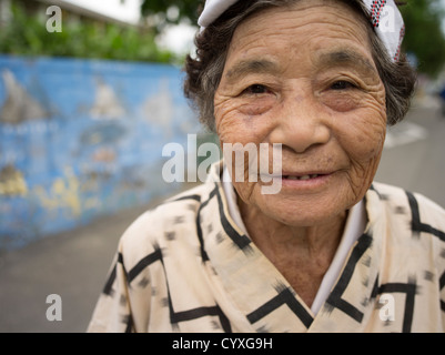 Mushaama Harvest Festival Hateruma Isola Yaeyamas, Okinawa, in Giappone Foto Stock