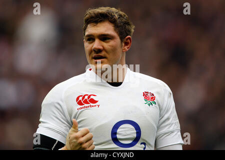 ALEX GOODE INGHILTERRA RU TWICKENHAM MIDDLESEX INGHILTERRA 10 Novembre 2012 Foto Stock