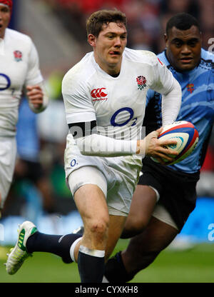 ALEX GOODE INGHILTERRA RU TWICKENHAM MIDDLESEX INGHILTERRA 10 Novembre 2012 Foto Stock