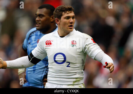 ALEX GOODE INGHILTERRA RU TWICKENHAM MIDDLESEX INGHILTERRA 10 Novembre 2012 Foto Stock