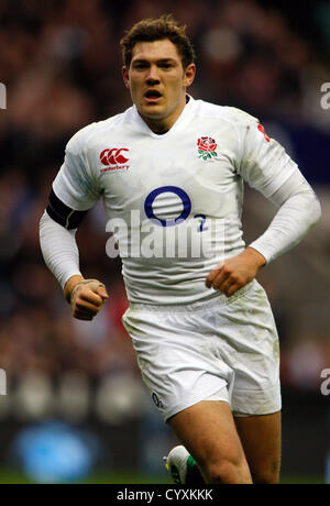 ALEX GOODE INGHILTERRA RU TWICKENHAM MIDDLESEX INGHILTERRA 10 Novembre 2012 Foto Stock