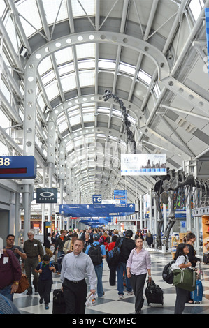 L'Aeroporto Internazionale Chicago O'Hare Foto Stock