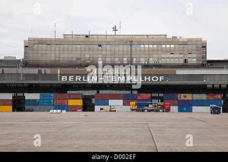 Berlin Templehof Aeroporto Foto Stock