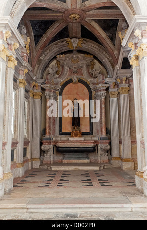 San Antonio di Lisbona o Padova cappella. Sao Vicente de Fora monastero. Lisbona, Portogallo. Xvii secolo architettura manieristica. Foto Stock