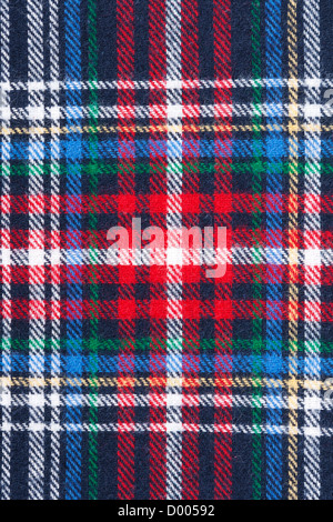 Il fondo a scacchi dal panno caldo Foto Stock