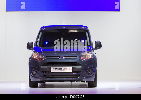 Nuova Ford Transit Van presso la International Motor Show per i veicoli commerciali, Hannover 2012 Foto Stock